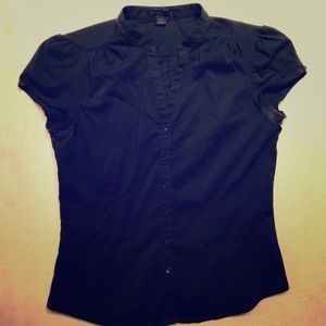 Express Black Blouse